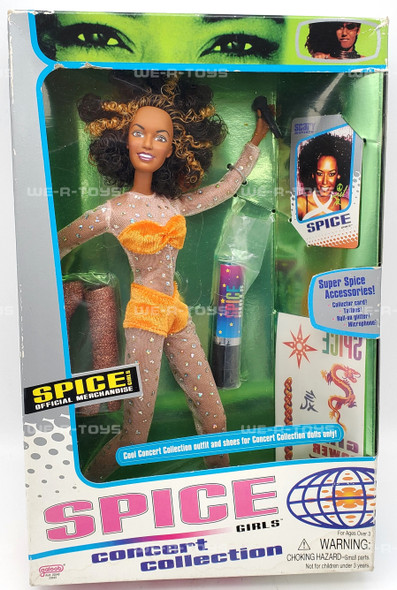 Spice Girls Concert Collection Doll Mel B -Scary Spice 1998 Galoob #23543 NRFB