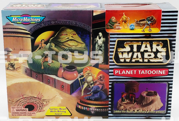 Star Wars Micro Machines Planet Tatooine Set Galoob 1996 No. 65858 NRFB