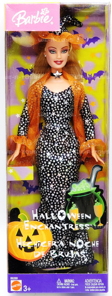 Halloween Enchantress Barbie Doll 2003 Mattel B6269 NRFB