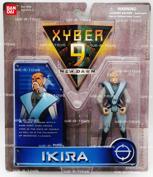 Saban's Xyber 9 New Dawn Ikira Action Figure Bandai 1999 No. 6202 NRFP