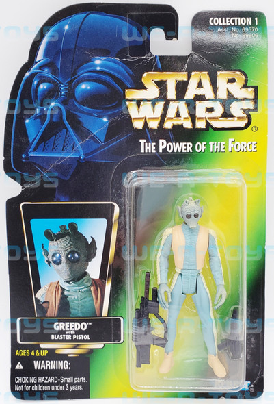 Star Wars POTF GREEDO Kenner 1996 No.69606 NRFB