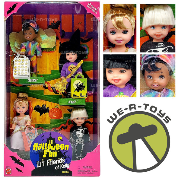 Barbie Halloween Fun Lil Friends of Kelly Gift Set 1998 Mattel 23796