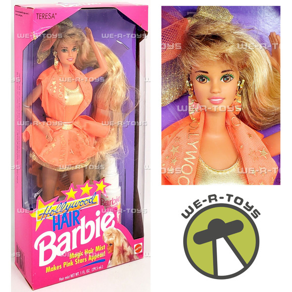 Barbie Hollywood Hair Teresa Doll with Magic Hair Mist 1992 Mattel #2316
