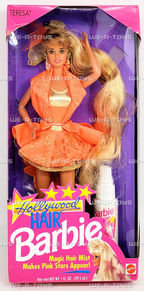 Barbie Hollywood Hair Teresa Doll with Magic Hair Mist 1992 Mattel #2316