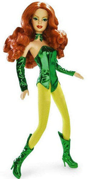 Poison Ivy Barbie Doll DC Comics 2004 Mattel H1668