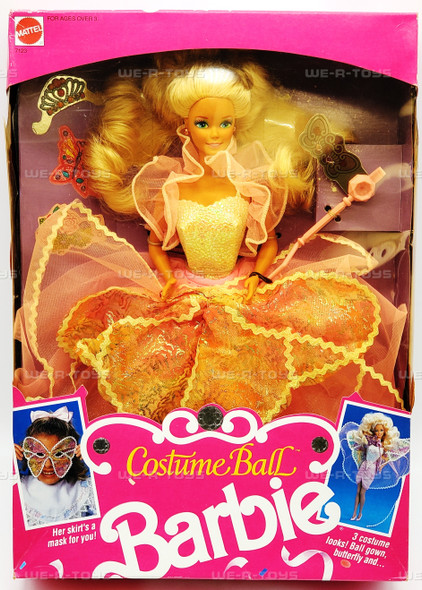 Costume Ball Barbie Doll 1991 Mattel No. 7123 NRFB