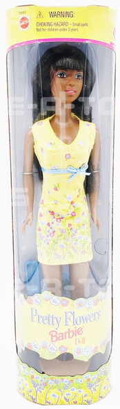 Barbie Pretty Flowers African American Barbie Doll Mattel 1999 No. 24653 NRFB