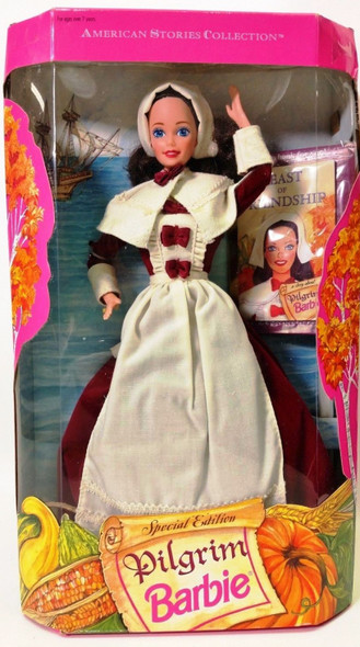 Pilgrim Barbie Doll Special Edition American Stories Collection 1994 Mattel