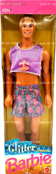 Barbie Glitter Beach Ken Doll Mattel 1992 No.4904 NRFB