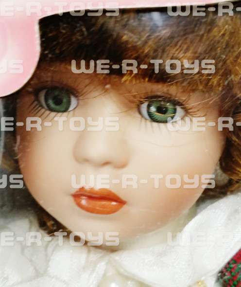 Dan Dee Collector's Choice Christmas Doll Set Fine Bisque Porcelain NRFB