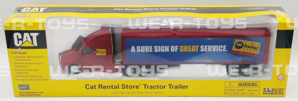 Caterpillar Rental Store Tractor Trailer Vehicle Norscot 2002 No. 55106 NRFB