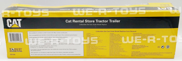 Caterpillar Rental Store Tractor Trailer Vehicle Norscot 2002 No. 55106 NRFB