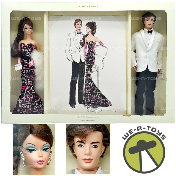 45th Anniversary Barbie & Ken Giftset Silkstone Gold Label BFMC