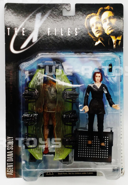 The X Files X-Files Agent Dana Scully With Cryopod Ultra-Action Figure 1998 NRFP