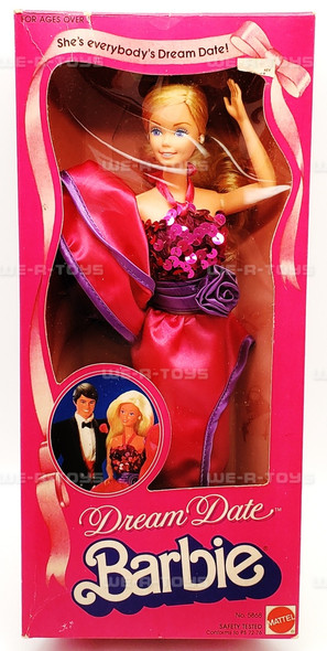 Barbie Dream Date Doll Mattel 1982 No. 5868 NRFB