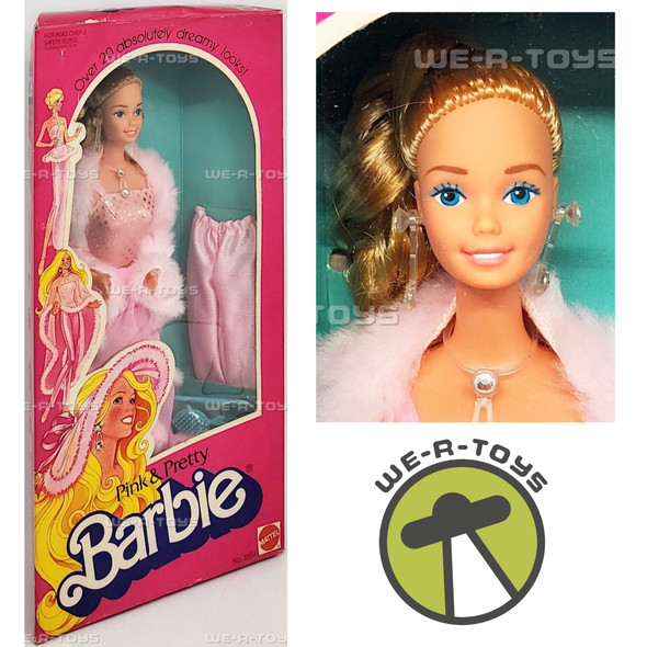 Barbie Pink & Pretty Doll 1981 Mattel No. 3554 NRFB