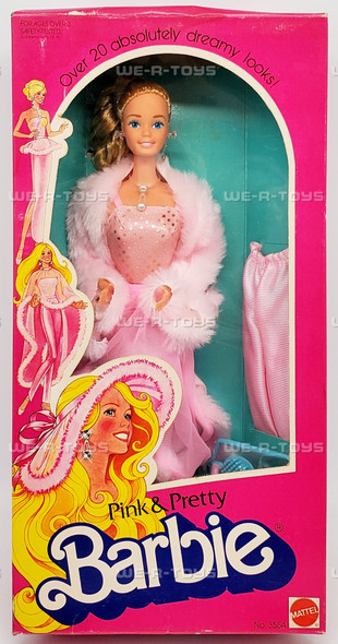 Barbie Pink & Pretty Doll 1981 Mattel No. 3554 NRFB
