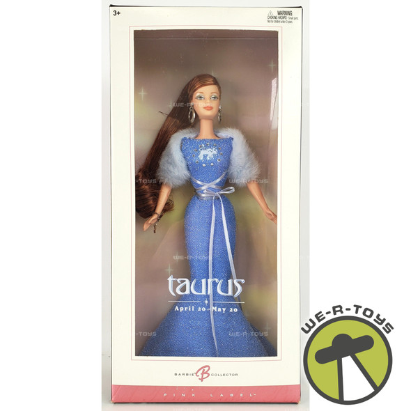Taurus Barbie Doll The Zodiac Collection Pink Label 2004 Mattel C6241