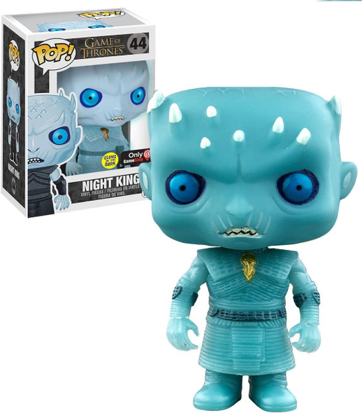 Funko Pop! 44 Game of Thrones Glow in the Dark Night King GameStop Vinyl Figure