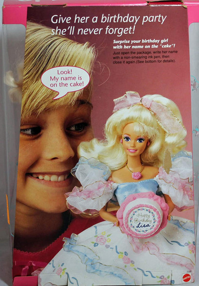 Barbie 1992 Birthday Party Barbie Doll Mattel #3388 