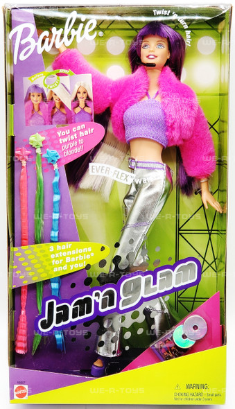 Jam 'n Glam Teresa Barbie Doll With Hair Extensions and Ever-Flex