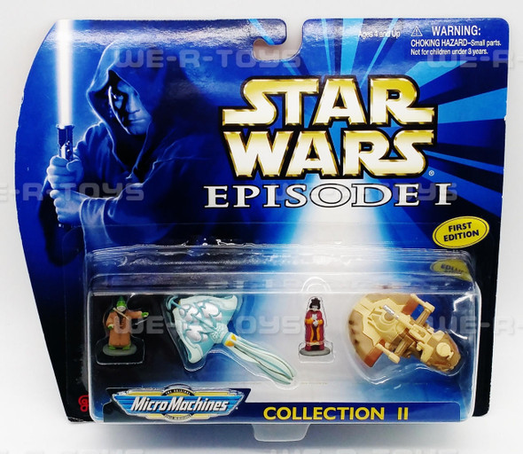  Micro Machines Star Wars Episode I Collection II Vehicles Galoob 1998 #66500 NEW 