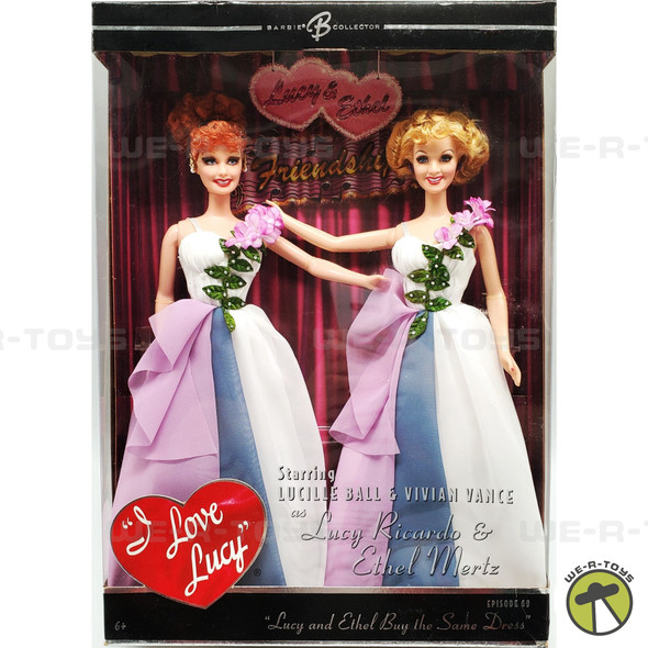 Barbie Doll Lucy and Ethel Buy the Same Dress Giftset Episode 69