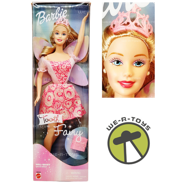 Tooth Fairy Walmart Exclusive Special Edition Barbie Doll 2002 Mattel 56402