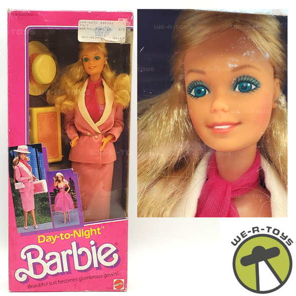 Day to Night Barbie Doll Suit Becomes Gown 1984 Mattel #7929 NEW