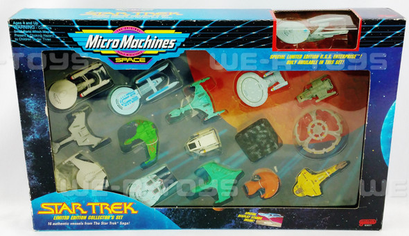 Micro Machines Space Star Trek Limited Edition Collector's Set 1993 Galoob 65831