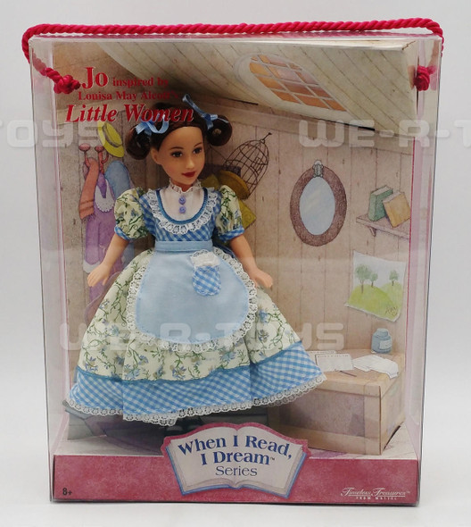 Little Women Timeless Treasures When I Read, I Dream Series Little Women Jo Doll 2001 NEW
