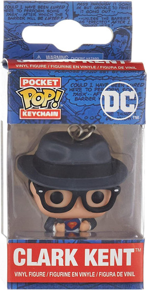 DC Funko Pocket Pop! DC Clark Kent Vinyl Figure Keychain 