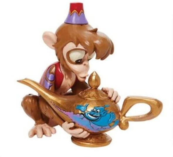 Disney Traditions "Monkey Business" Abu with Genie Lamp 4.5" Figurine Enesco