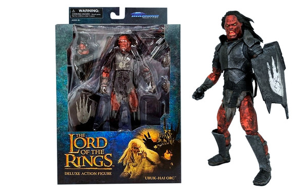 Diamond Select Toys The Lord of The Rings Series 4 Uruk-Hai Orc Action Figure