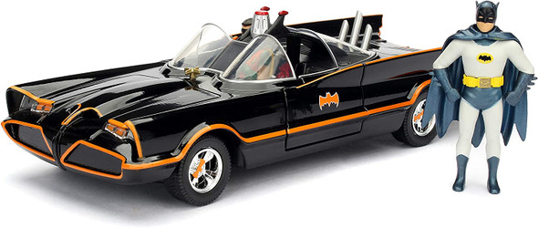 Hollywood Rides Build N' Collect Classic TV '66 Batmobile & Batman Die Cast Kit