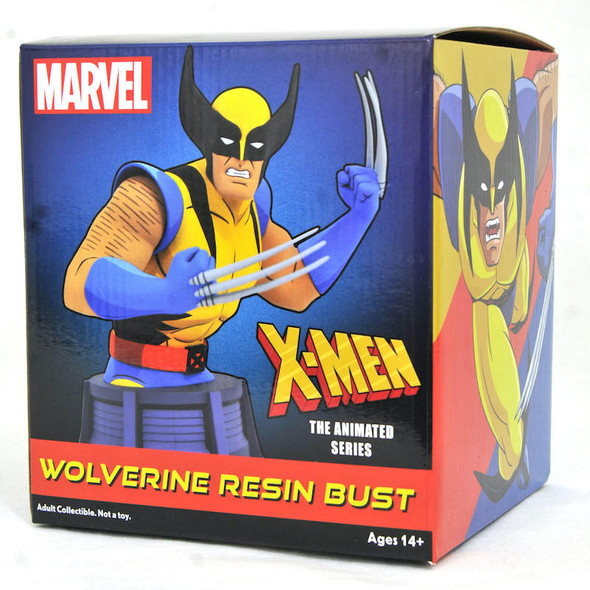 Marvel Diamond Select Toys Marvel X-Men The Animated Series 1/7 Wolverine Resin Bust 
