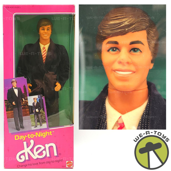 Day-to-Night Ken Doll Barbie 1984 Mattel 9019 NEW