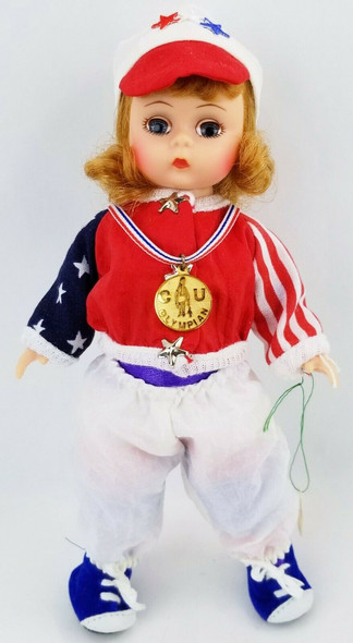 Madame Alexander 8" Olympia CU Gathering Olympics Doll w/ Gold Medal & Tags NIB