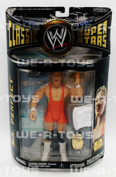 WWE Classic Super Stars Mr. Perfect Figure Jakks Pacific 2006 No. 93006 NRFP