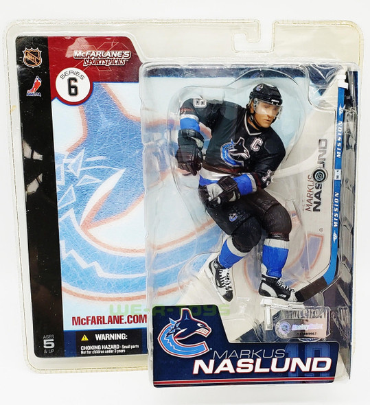 NHL Series 14 Markus Naslund Action Figure Vancouver Canucks #19