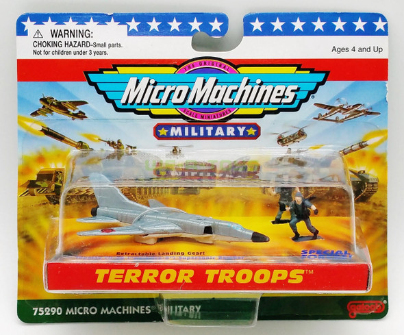 Micro Machines Military Terror Troops Tupolev TU-26 Supersonic Bomber 1997 NRFP