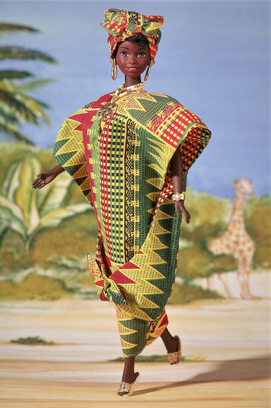 Ghanian Barbie Dolls of the World Africa Collector Edition 1996 Mattel 15303 NEW