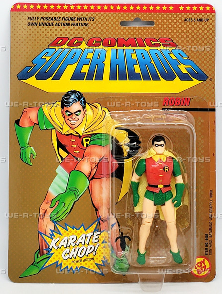 DC Comics Super Heroes Robin Action Figure Toy Biz 1989 No. 4402