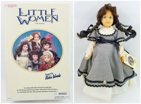 Horsman Little Women the Movie Beth Vinyl 12" Doll by Robin Woods