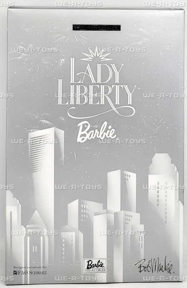 Barbie Bob Mackie Lady Liberty Doll F.A.O. Schwarz Exclusive 200 Mattel 26934