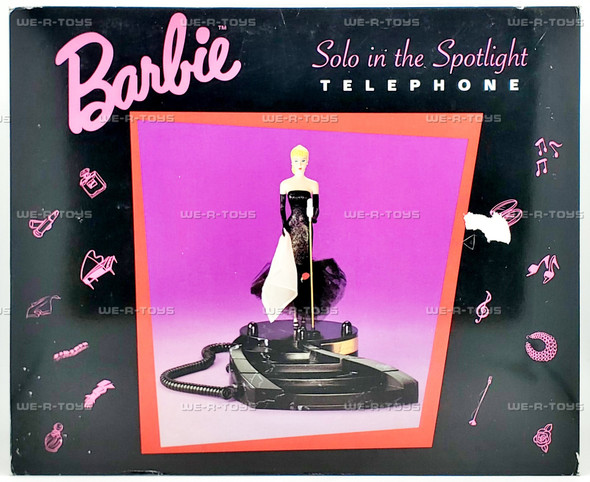 Barbie Doll Solo in the Spotlight Telephone 1995 Segan Telemania