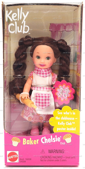 Barbie Kelly Club Baker Chelsie Doll Mattel 1999 #24594