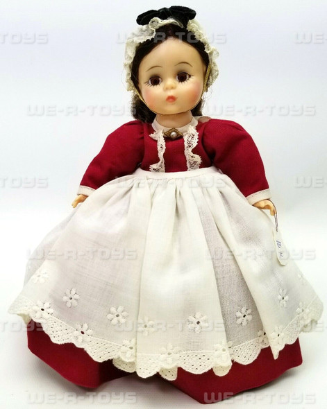 Madame Alexander 1971 8" Marme Doll No. 7185 Bent Knee Brown/Brown NEW