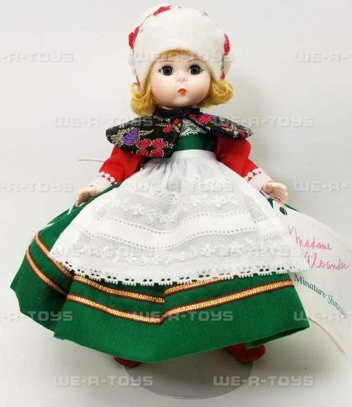 Madame Alexander 8" 1986 Denmark Doll No. 546 with Stand NEW