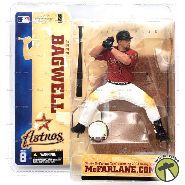 MLB Astros First Base #5 Jeff Bagwell Action Figure McFarlane 2004 #72313